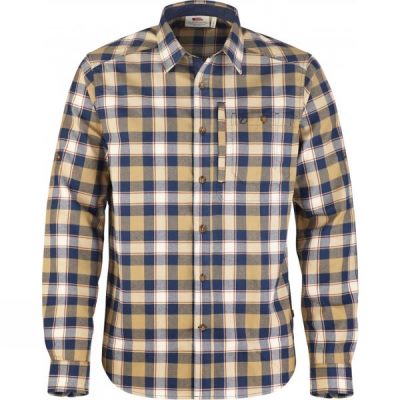 Camisa Fjallraven Fjällglim Hombre Azules - Chile WLZ806351